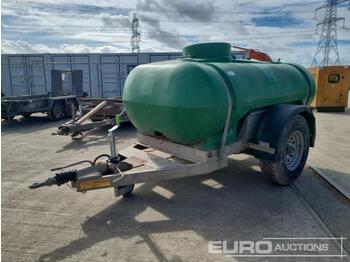 Depósito de armazenamento 2014 Trailer Engineering Single Axle Plastic Water Bowser: foto 1