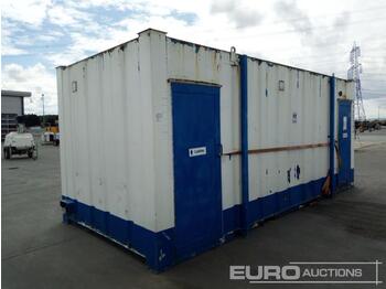 Casa contentor 21' x 9' Containerised Double Toilet: foto 1