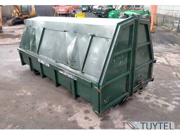 AJK all-in huisje gesloten afval container 15-20 kuub  - Caixa móvel para caminhão de lixo