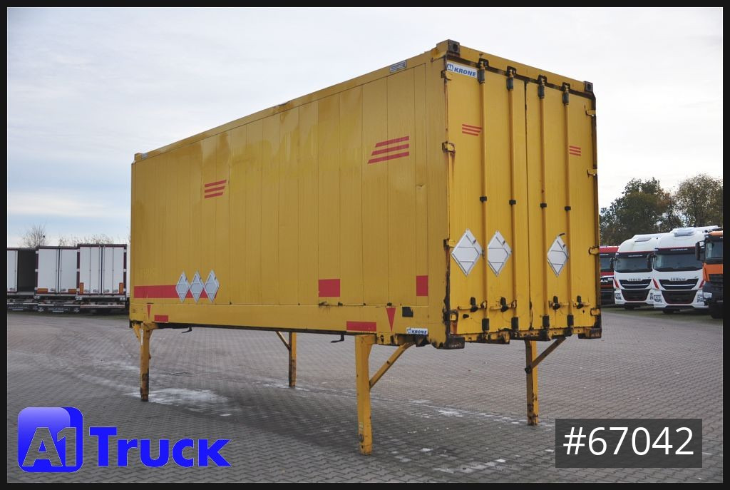 Carroçaria para furgões KRONE BDF 7,45  Container, 2800mm innen, Wechselbrücke