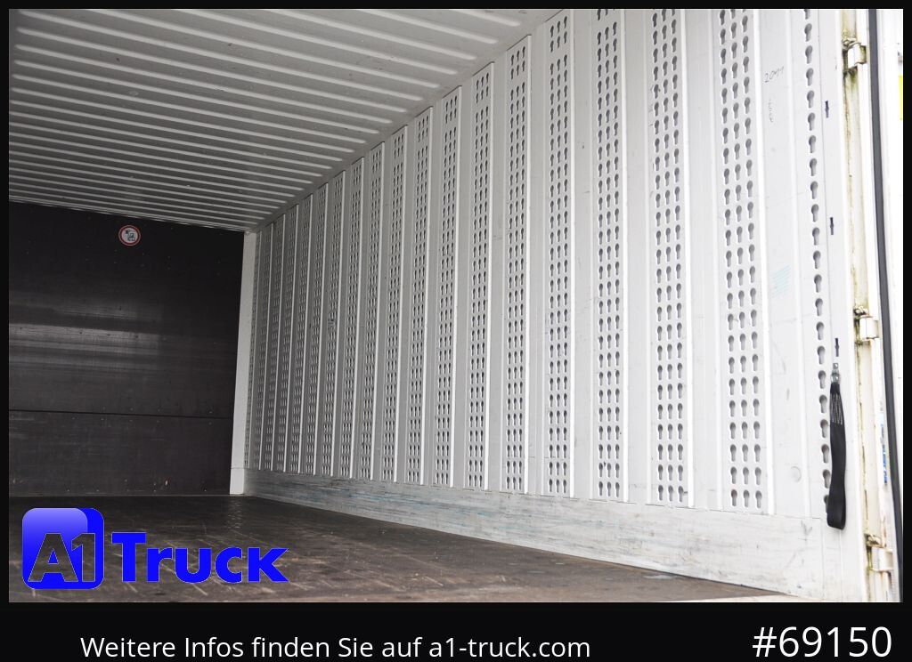 Carroçaria para furgões KRONE BDF 7,45 Koffer 2670mm innen, Portaltür 4 x vorhanden