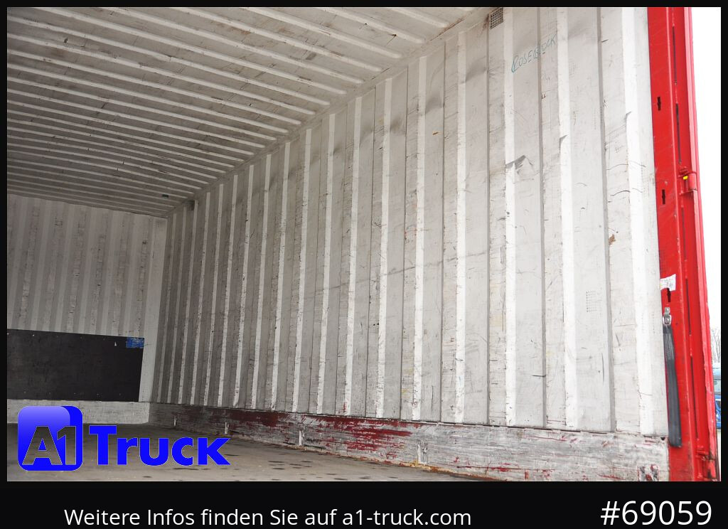 Carroçaria para furgões KRONE BDF 7,45 Wechselbrücke  Koffer, Zurrösen in den Seitenwänden