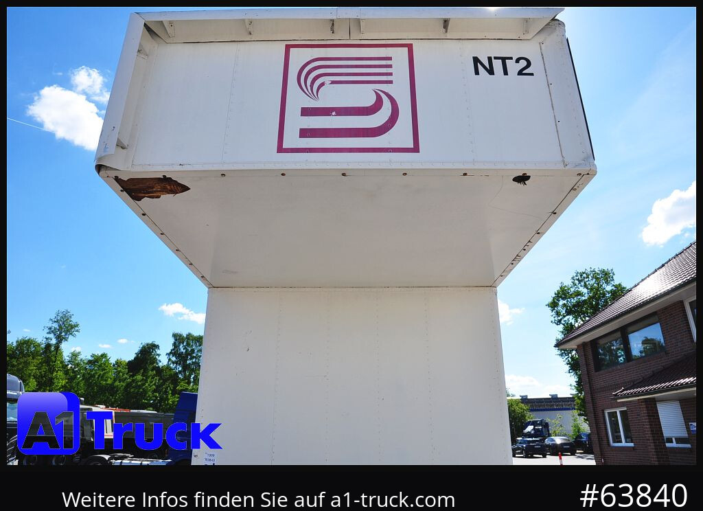 Carroçaria para furgões KRONE Container Lager, kann verladen werden 6,3 + 2 Meter