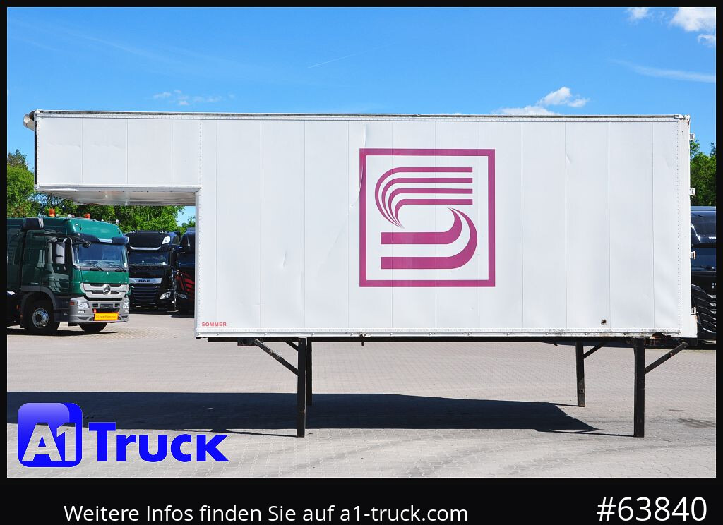 Carroçaria para furgões KRONE Container Lager, kann verladen werden 6,3 + 2 Meter