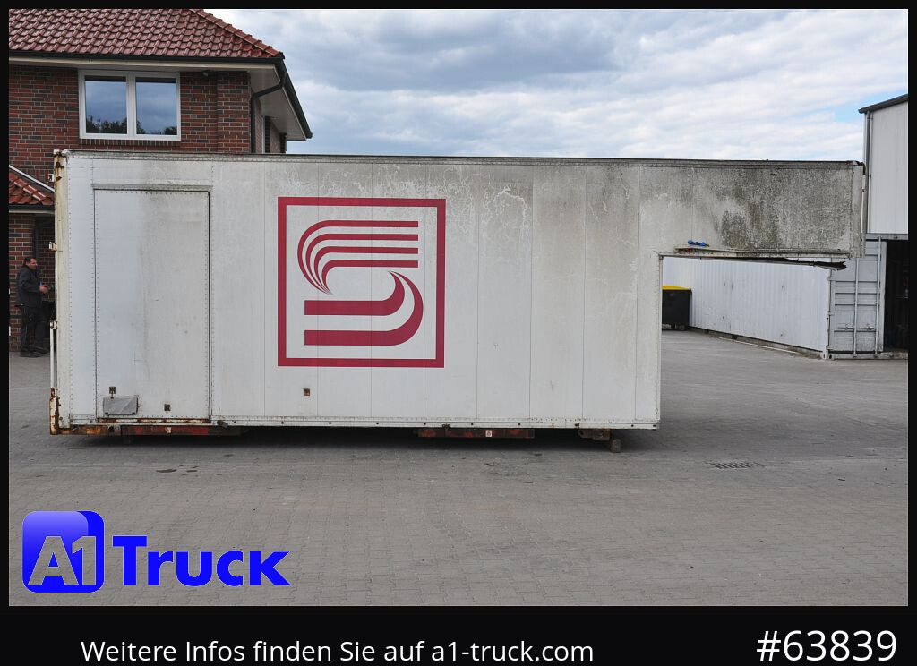 Carroçaria para furgões KRONE Container Lager, kann verladen werden 6,3 + 2 Meter