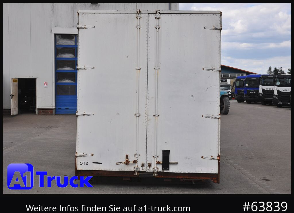 Carroçaria para furgões KRONE Container Lager, kann verladen werden 6,3 + 2 Meter