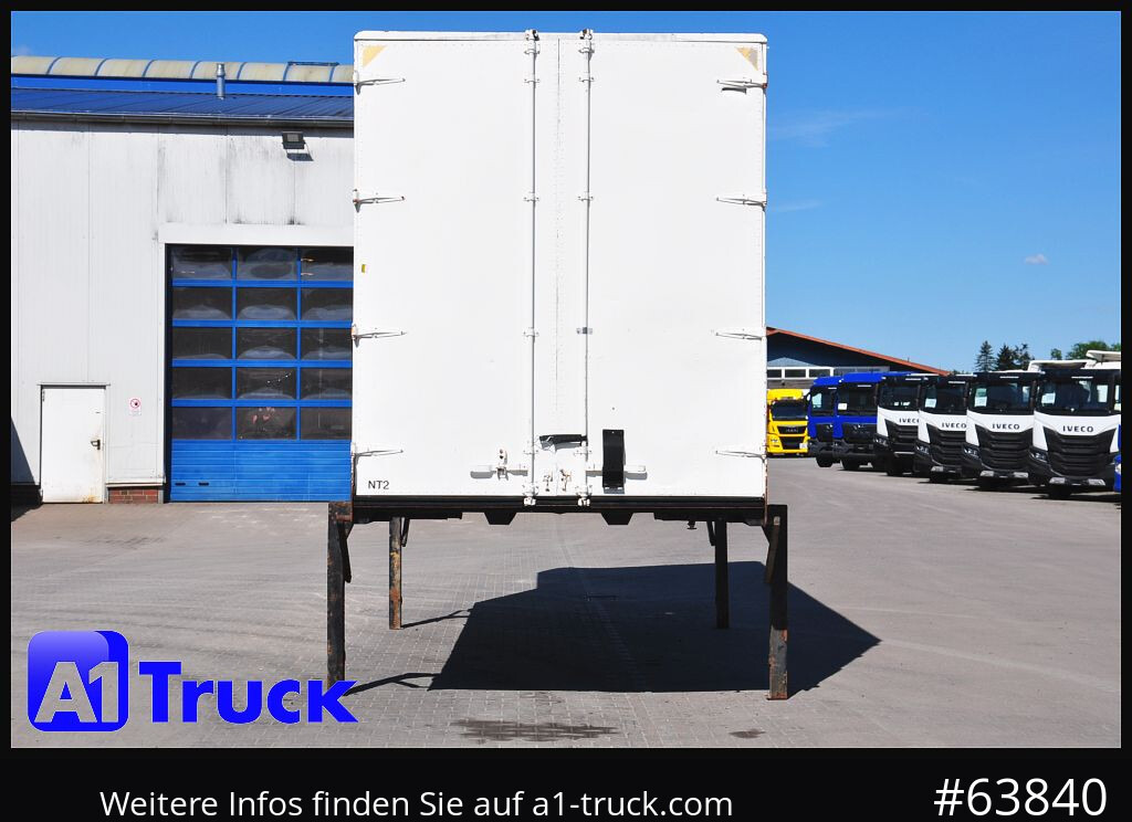 Carroçaria para furgões KRONE Container Lager, kann verladen werden 6,3 + 2 Meter
