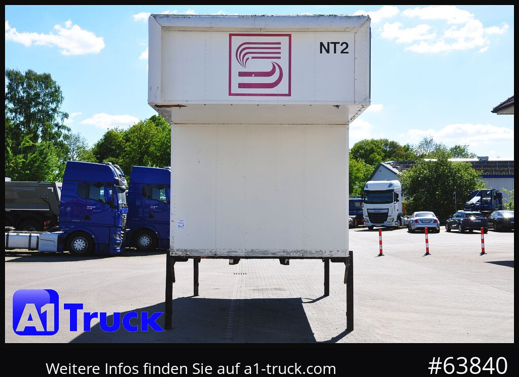 Carroçaria para furgões KRONE Container Lager, kann verladen werden 6,3 + 2 Meter