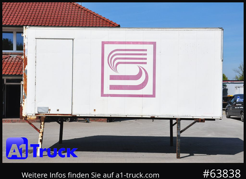 Carroçaria para furgões KRONE Container Lager, kann verladen werden, Seitentür