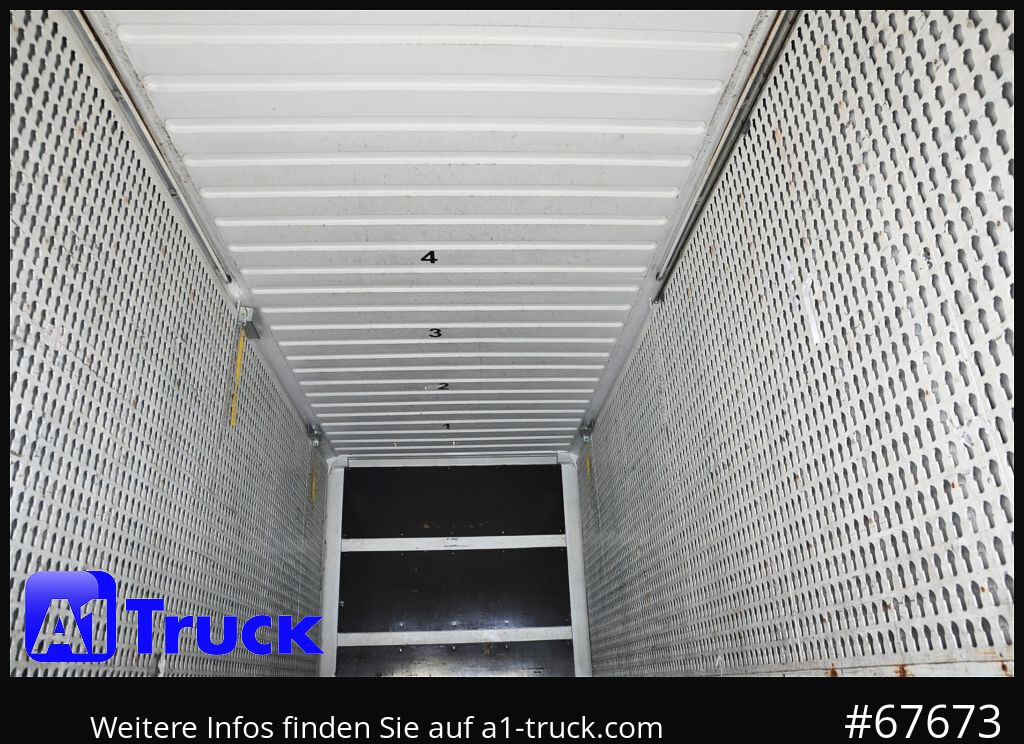 Carroçaria para furgões KRONE WB 7,45  Koffer, BDF Wechselbrücke 2550mm