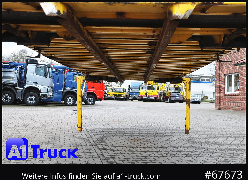 Carroçaria para furgões KRONE WB 7,45  Koffer, BDF Wechselbrücke 2550mm