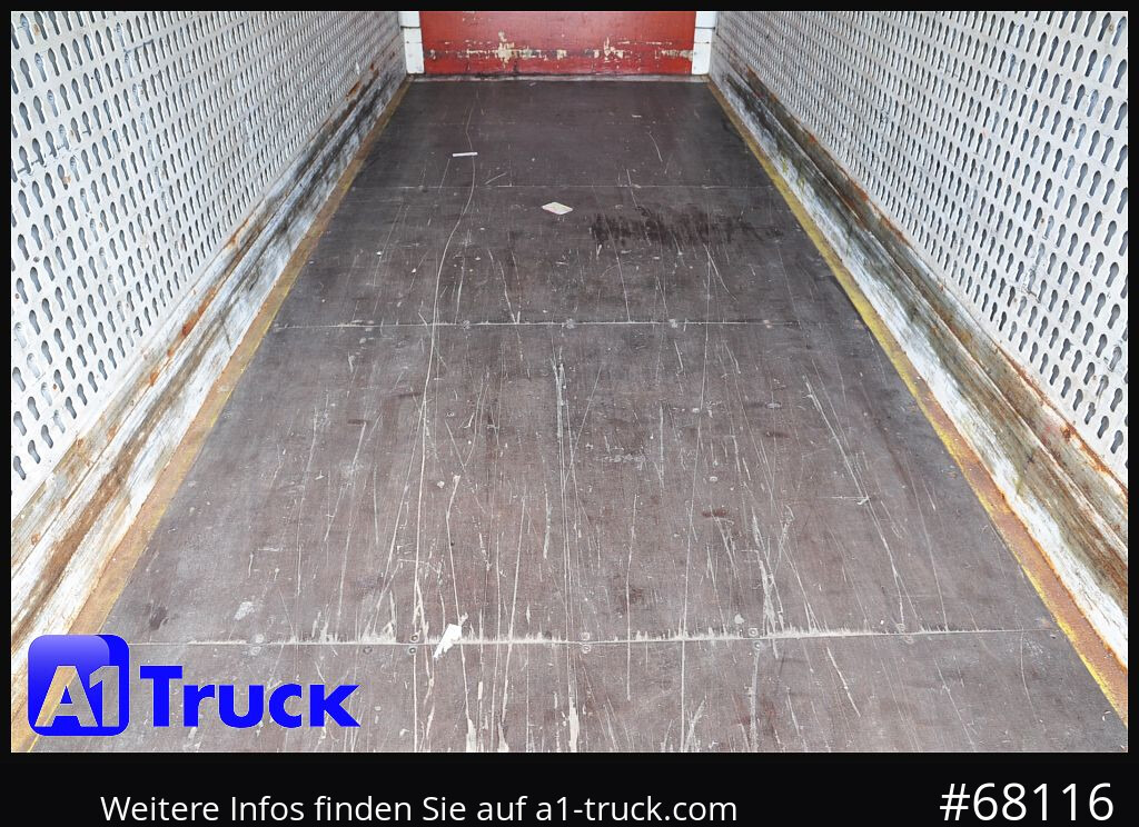 Carroçaria para furgões KRONE WB 7,45  Koffer, BDF Wechselbrücke 2560mm
