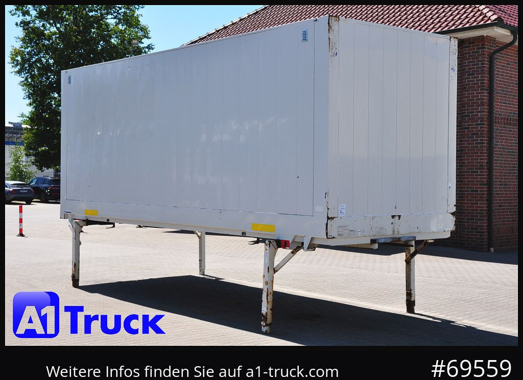 Carroçaria para furgões KRONE WB BDF 7,45 Koffer,  2750mm innen, 10 x vorhanden
