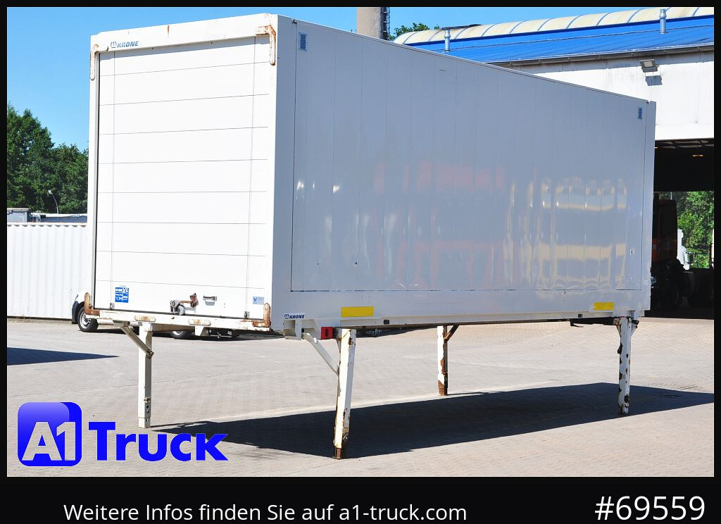 Carroçaria para furgões KRONE WB BDF 7,45 Koffer,  2750mm innen, 10 x vorhanden