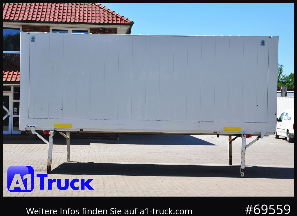 Carroçaria para furgões KRONE WB BDF 7,45 Koffer,  2750mm innen, 10 x vorhanden