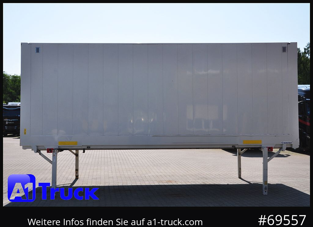 Carroçaria para furgões KRONE WB BDF 7,45 Koffer,  2750mm innen, 20 x vorhanden