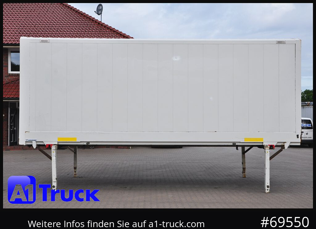 Carroçaria para furgões KRONE WB BDF 7,45 Koffer,  2750mm innen, 20 x vorhanden