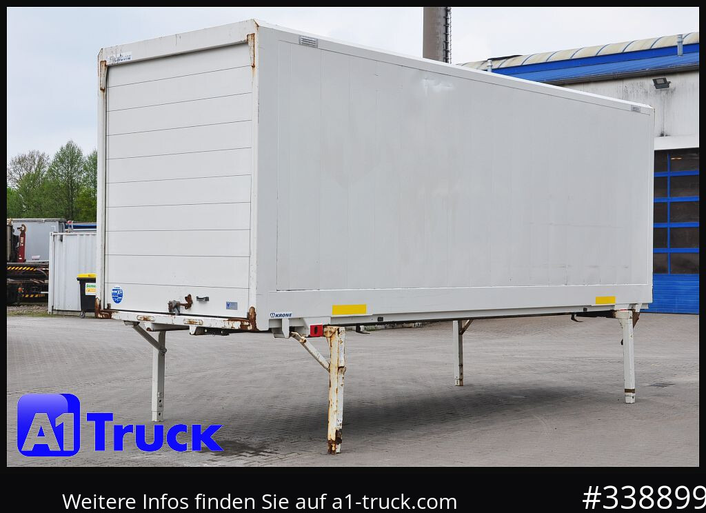 Carroçaria para furgões KRONE WB BDF 7,45 Koffer,  2750mm innen, 20 x vorhanden