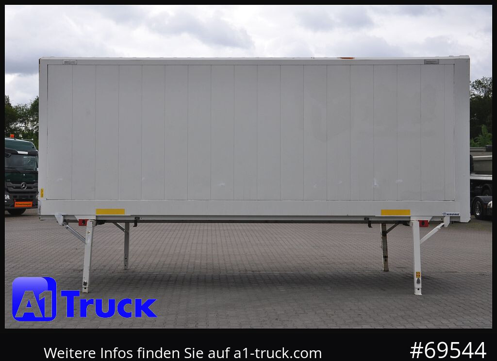Carroçaria para furgões KRONE WB BDF 7,45 Koffer,  2750mm innen, 20 x vorhanden