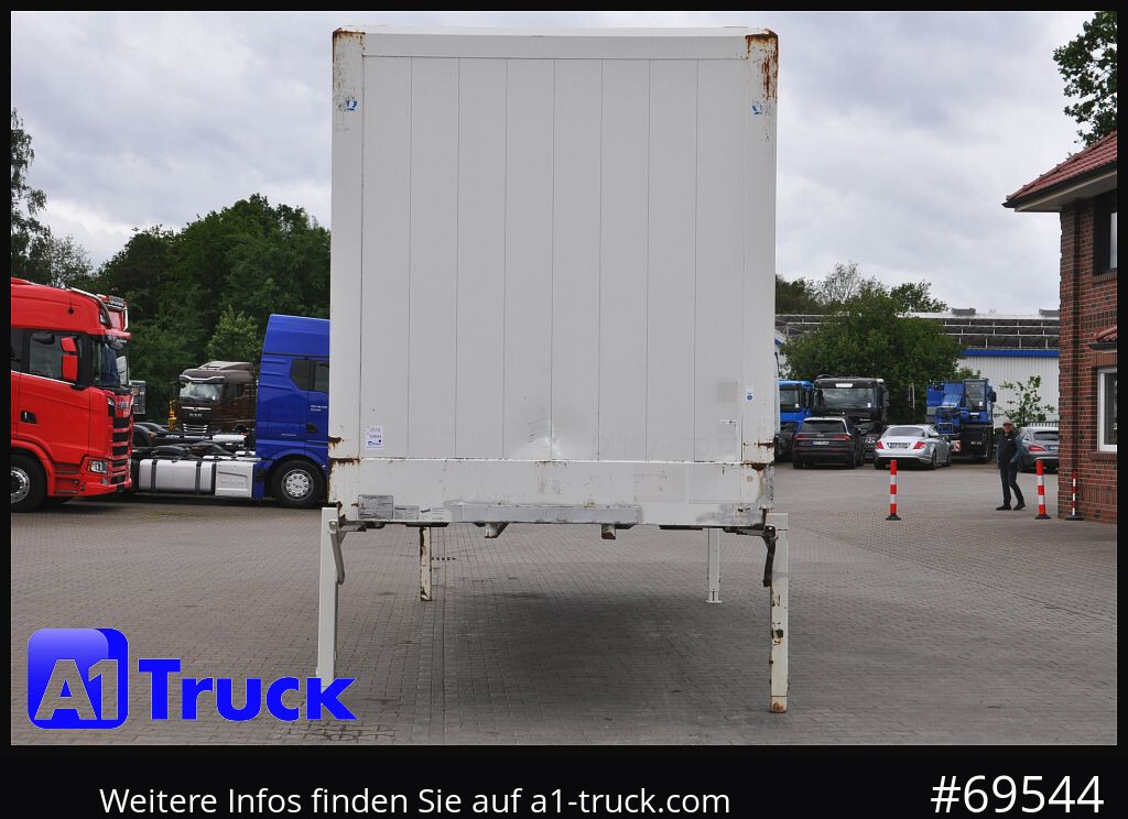 Carroçaria para furgões KRONE WB BDF 7,45 Koffer,  2750mm innen, 20 x vorhanden