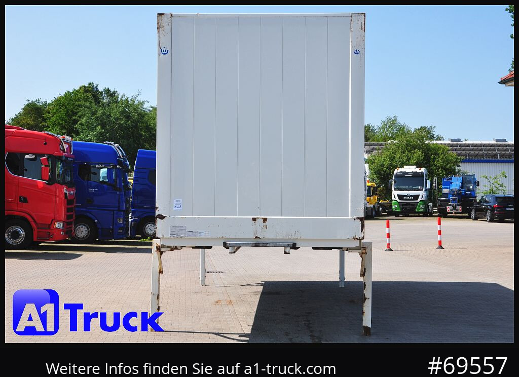 Carroçaria para furgões KRONE WB BDF 7,45 Koffer,  2750mm innen, 20 x vorhanden