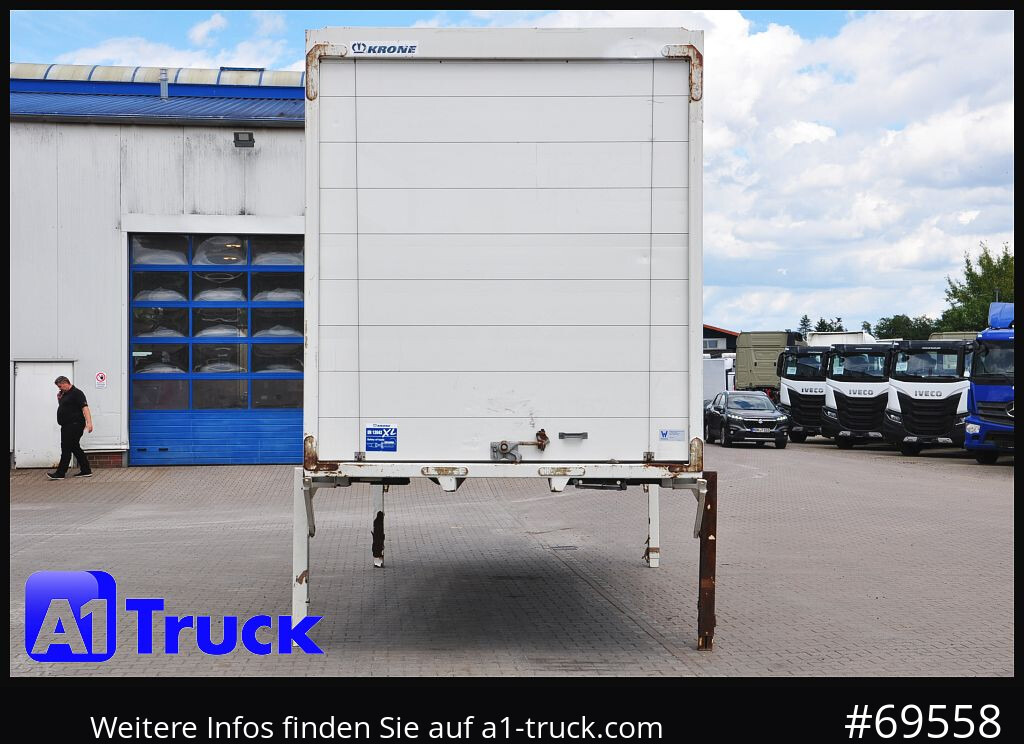 Carroçaria para furgões KRONE WB BDF 7,45 Koffer,  2750mm innen, 20 x vorhanden