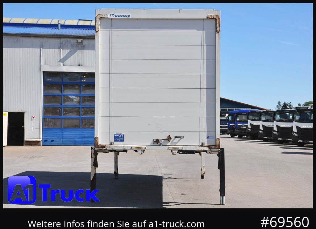 Carroçaria para furgões KRONE WB BDF 7,45 Koffer,  2750mm innen, 20 x vorhanden