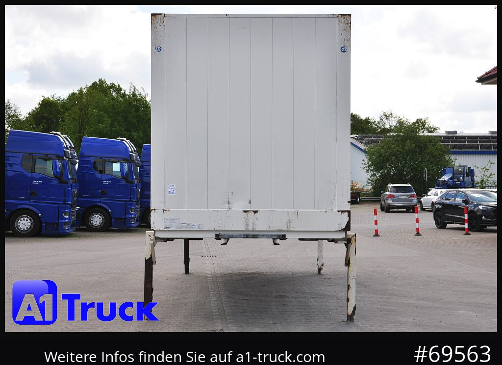 Carroçaria para furgões KRONE WB BDF 7,45 Koffer,  2750mm innen, 20 x vorhanden