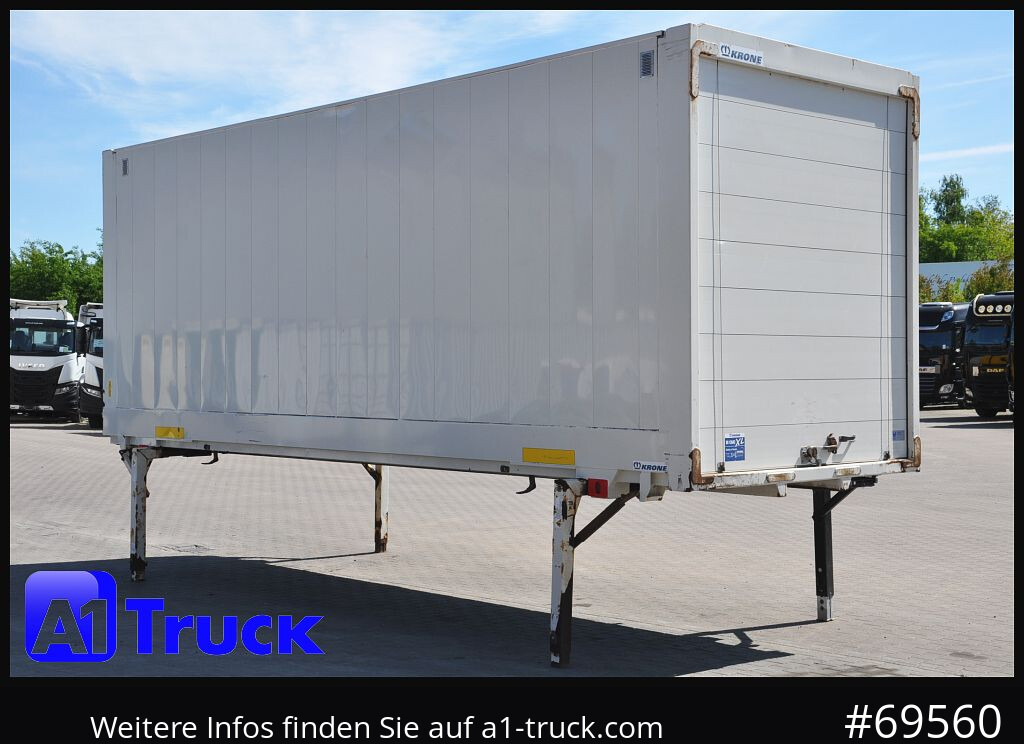 Carroçaria para furgões KRONE WB BDF 7,45 Koffer,  2750mm innen, 20 x vorhanden