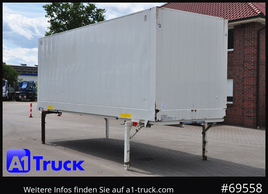 Carroçaria para furgões KRONE WB BDF 7,45 Koffer,  2750mm innen, 20 x vorhanden