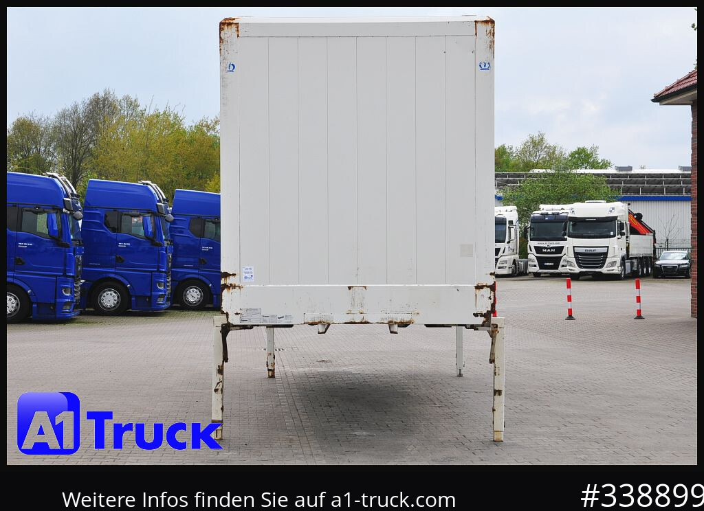 Carroçaria para furgões KRONE WB BDF 7,45 Koffer,  2750mm innen, 20 x vorhanden