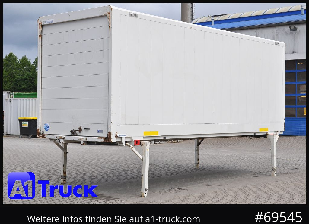 Carroçaria para furgões KRONE WB BDF 7,45 Koffer,  2750mm innen, 20 x vorhanden