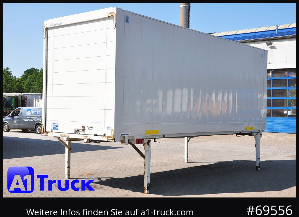 Carroçaria para furgões KRONE WB BDF 7,45 Koffer,  2750mm innen, 20 x vorhanden