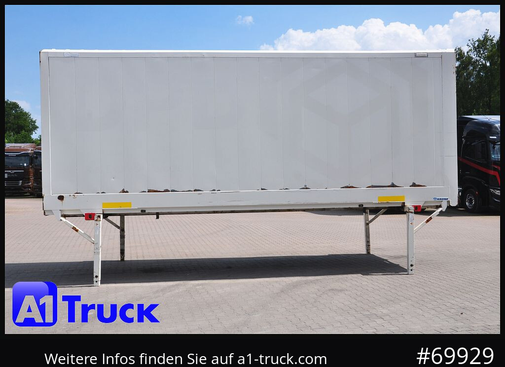 Carroçaria para furgões KRONE WB BDF 7,45 Koffer,  2750mm innen, 20 x vorhanden