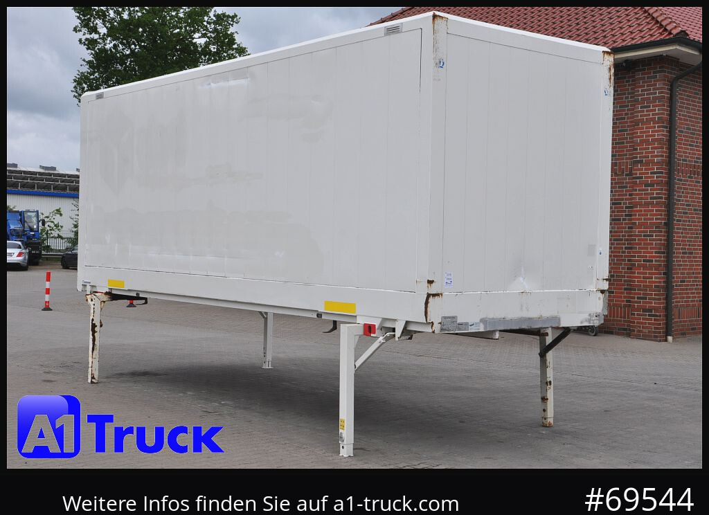Carroçaria para furgões KRONE WB BDF 7,45 Koffer,  2750mm innen, 20 x vorhanden