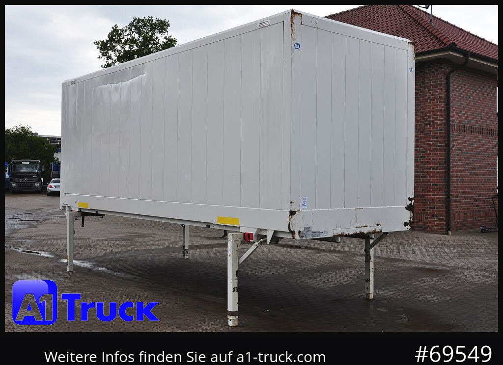 Carroçaria para furgões KRONE WB BDF 7,45 Koffer,  2750mm innen, 20 x vorhanden