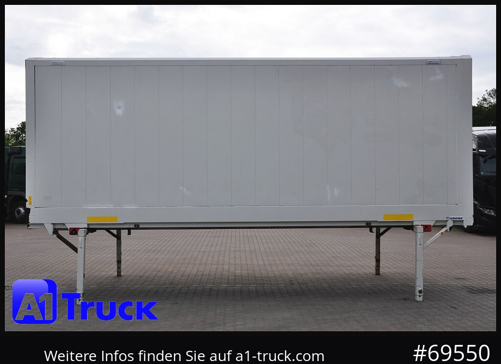 Carroçaria para furgões KRONE WB BDF 7,45 Koffer,  2750mm innen, 20 x vorhanden