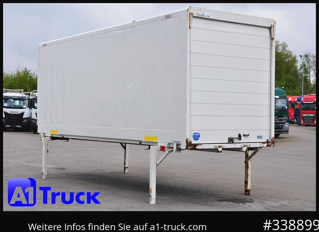 Carroçaria para furgões KRONE WB BDF 7,45 Koffer,  2750mm innen, 20 x vorhanden