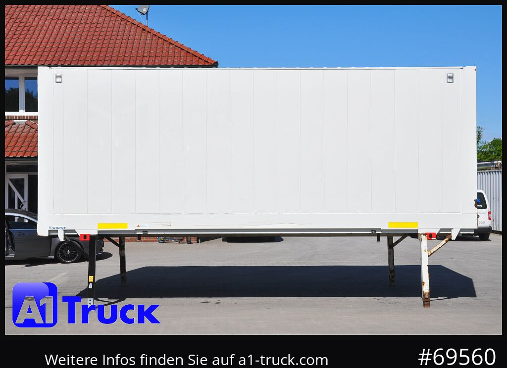 Carroçaria para furgões KRONE WB BDF 7,45 Koffer,  2750mm innen, 20 x vorhanden