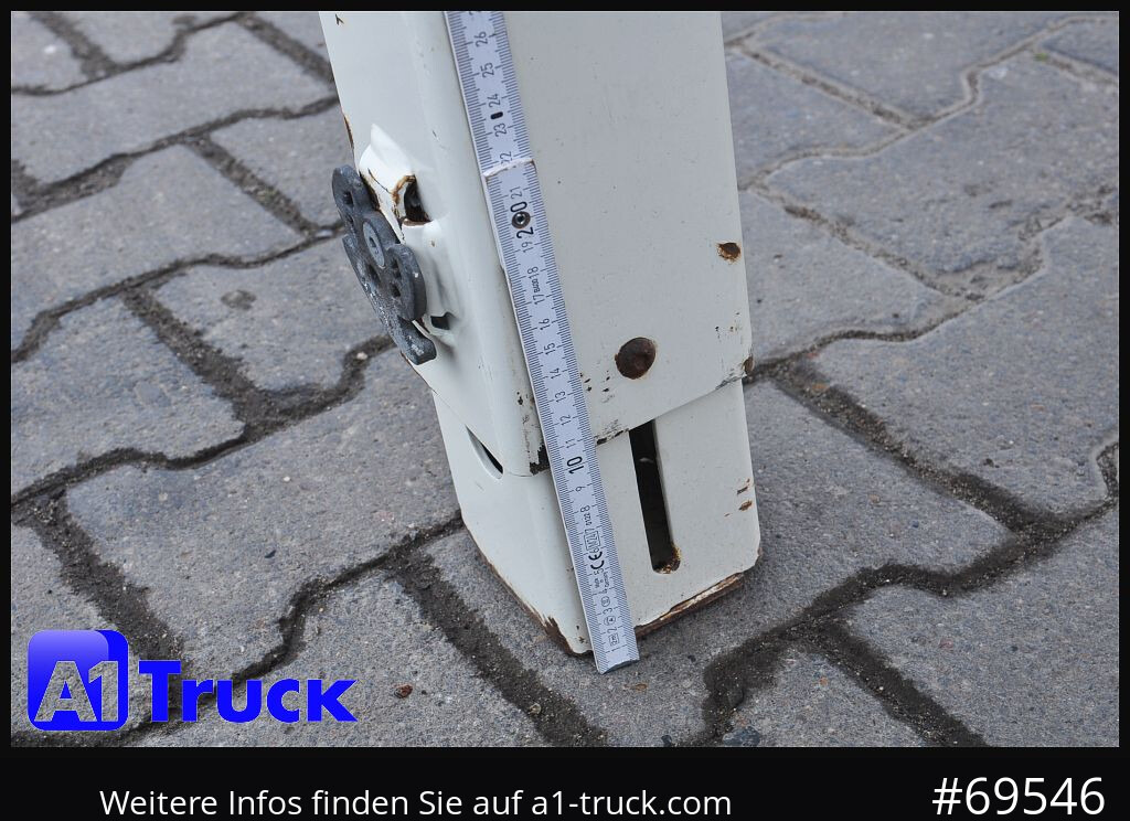 Carroçaria para furgões KRONE WB BDF 7,45 Koffer,  2750mm innen, 20 x vorhanden