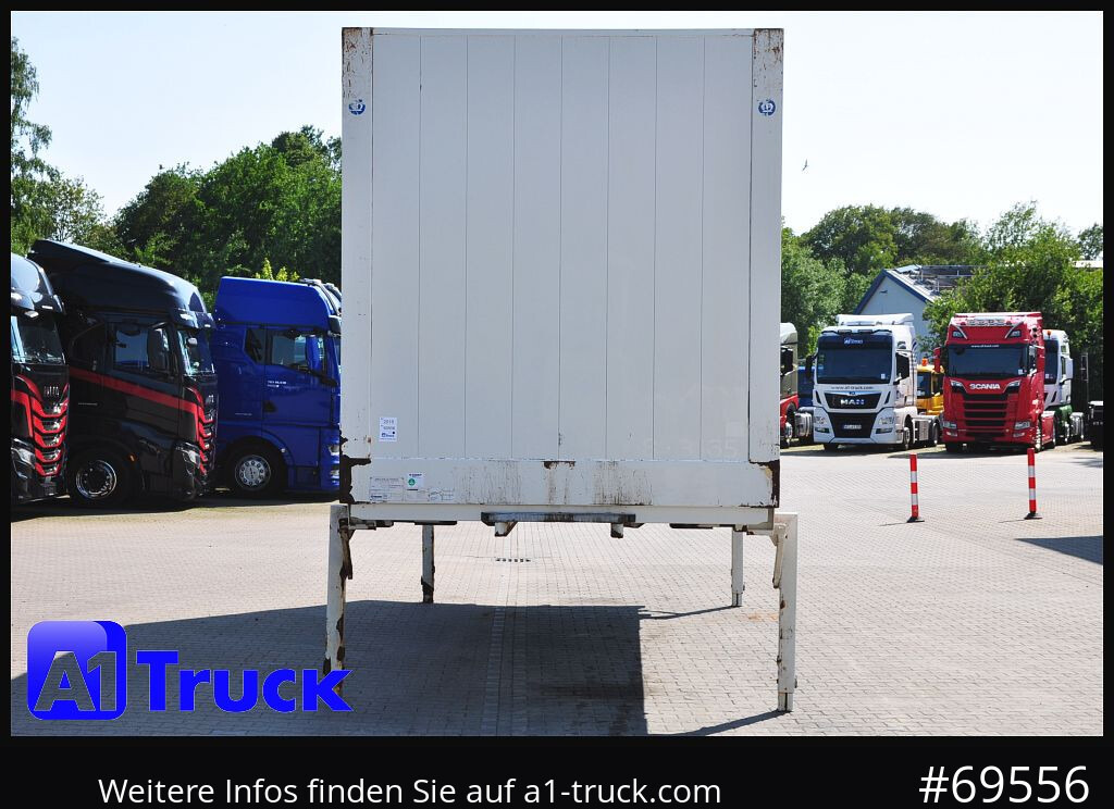 Carroçaria para furgões KRONE WB BDF 7,45 Koffer,  2750mm innen, 20 x vorhanden