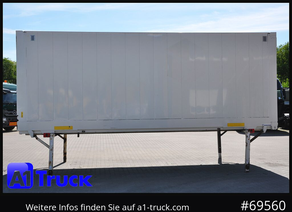 Carroçaria para furgões KRONE WB BDF 7,45 Koffer,  2750mm innen, 20 x vorhanden