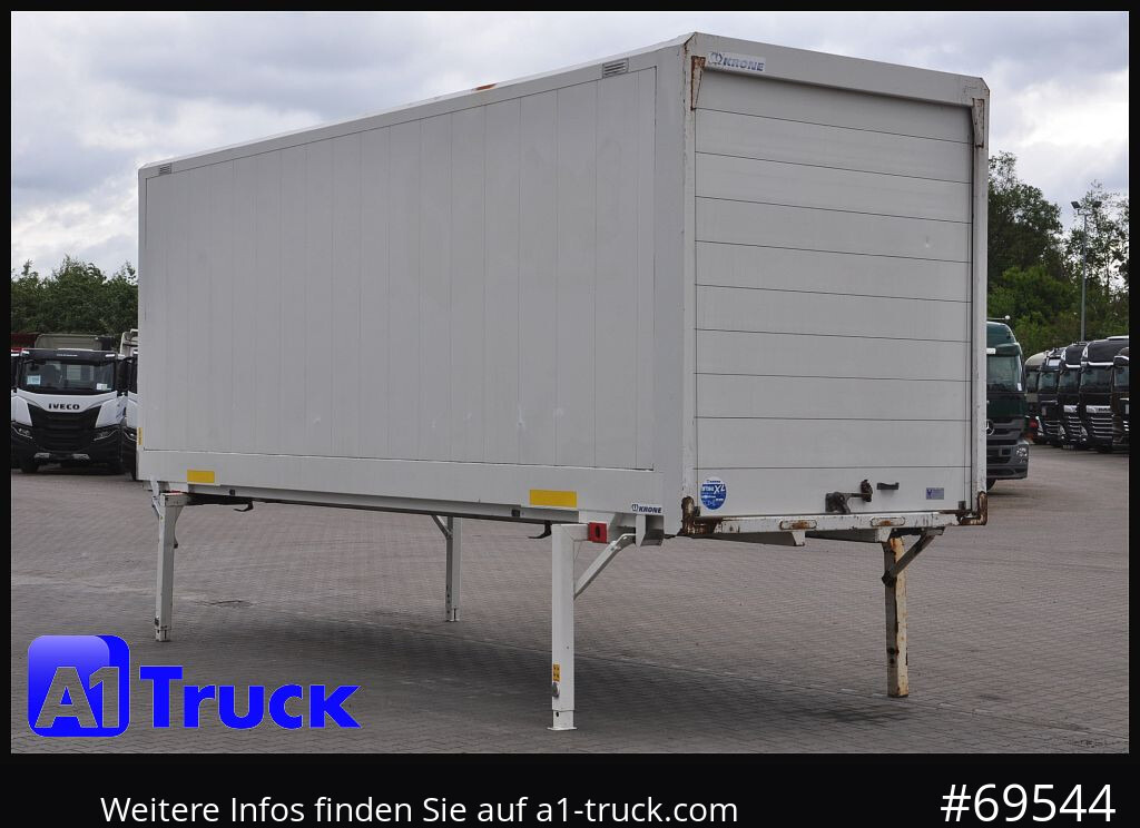 Carroçaria para furgões KRONE WB BDF 7,45 Koffer,  2750mm innen, 20 x vorhanden