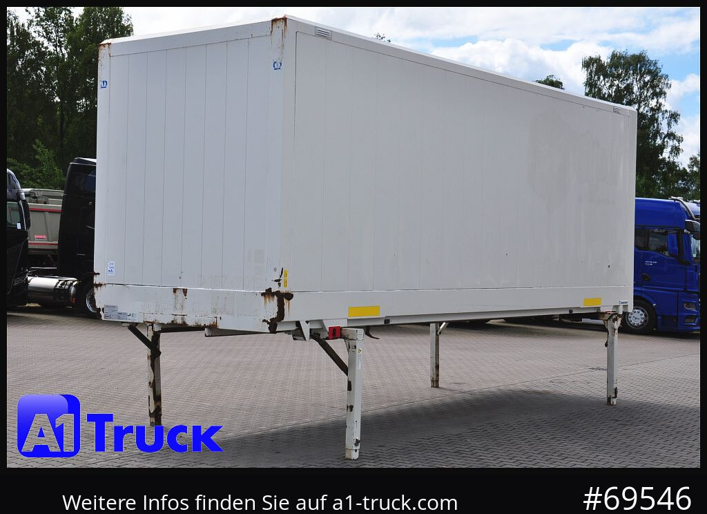 Carroçaria para furgões KRONE WB BDF 7,45 Koffer,  2750mm innen, 20 x vorhanden