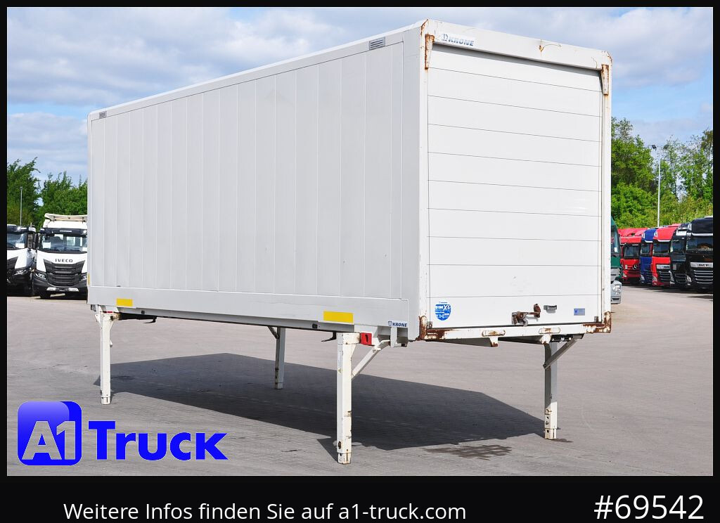 Carroçaria para furgões KRONE WB BDF 7,45 Koffer,  2750mm innen, 20 x vorhanden