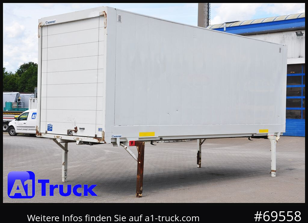 Carroçaria para furgões KRONE WB BDF 7,45 Koffer,  2750mm innen, 20 x vorhanden