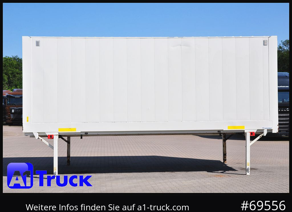 Carroçaria para furgões KRONE WB BDF 7,45 Koffer,  2750mm innen, 20 x vorhanden