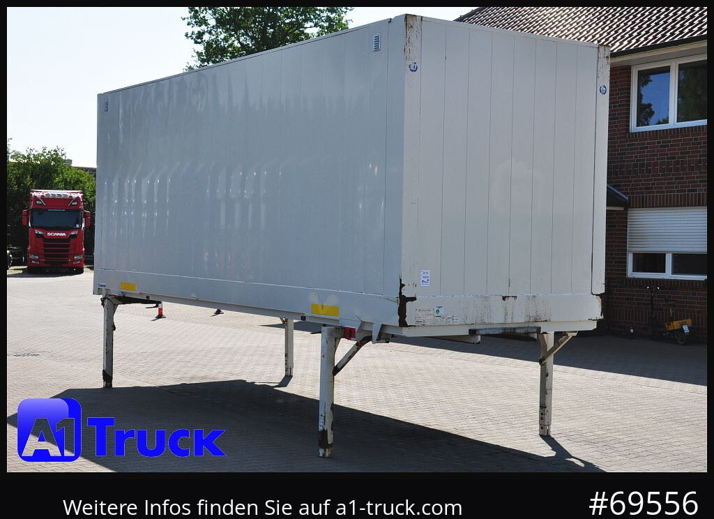 Carroçaria para furgões KRONE WB BDF 7,45 Koffer,  2750mm innen, 20 x vorhanden