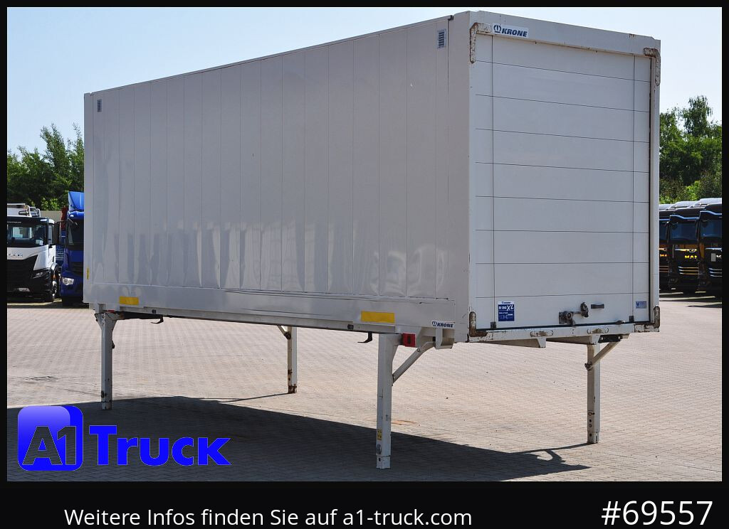 Carroçaria para furgões KRONE WB BDF 7,45 Koffer,  2750mm innen, 20 x vorhanden