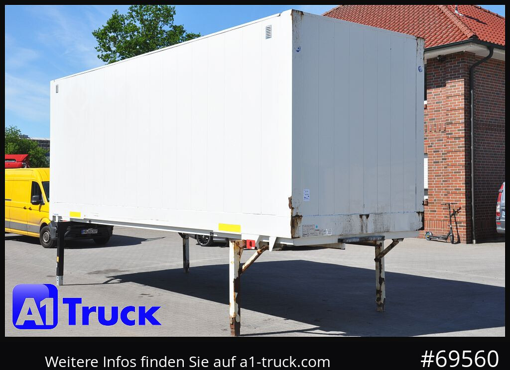 Carroçaria para furgões KRONE WB BDF 7,45 Koffer,  2750mm innen, 20 x vorhanden